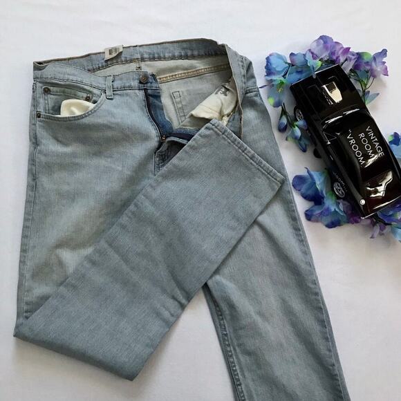 Levi's NWOT 505 Light Wash Straight Leg Jeans Men 34 x 34 - Picture 4 of 8